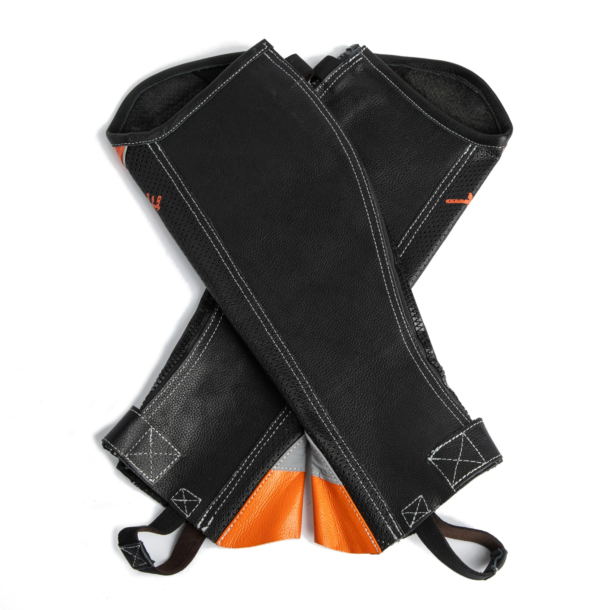 Renegade® Leather Half Chaps - Orange - Image 4